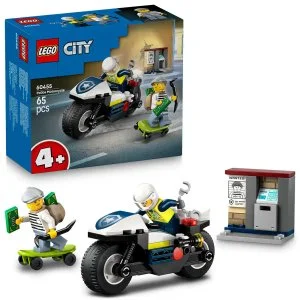 LEGO® City 60455 Perseguição na Motocicleta da Polícia