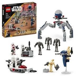 LEGO® Star Wars™ 75372 Pacote de Batalha Soldado Clone e Droide de Batalha