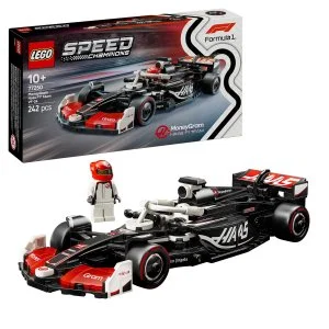 LEGO® Speed Champions 77250 Carro de Corrida MoneyGram Haas F1® Team VF-24