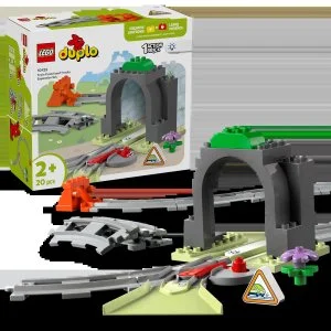 LEGO® DUPLO® 10425 Túnel ferroviário e trilhos – conjunto de expansão