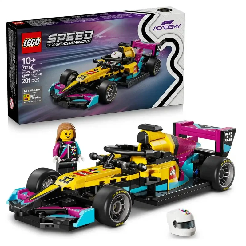 Speed Champions 77258 Carro de corrida LEGO® F1 ACADEMY™