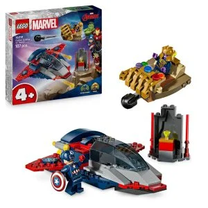 LEGO® ǀ Marvel 76319 Capitão América vs. Thanos