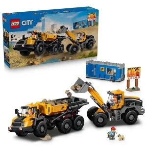 LEGO® City 60494 Camião basculante e pá carregadora frontal