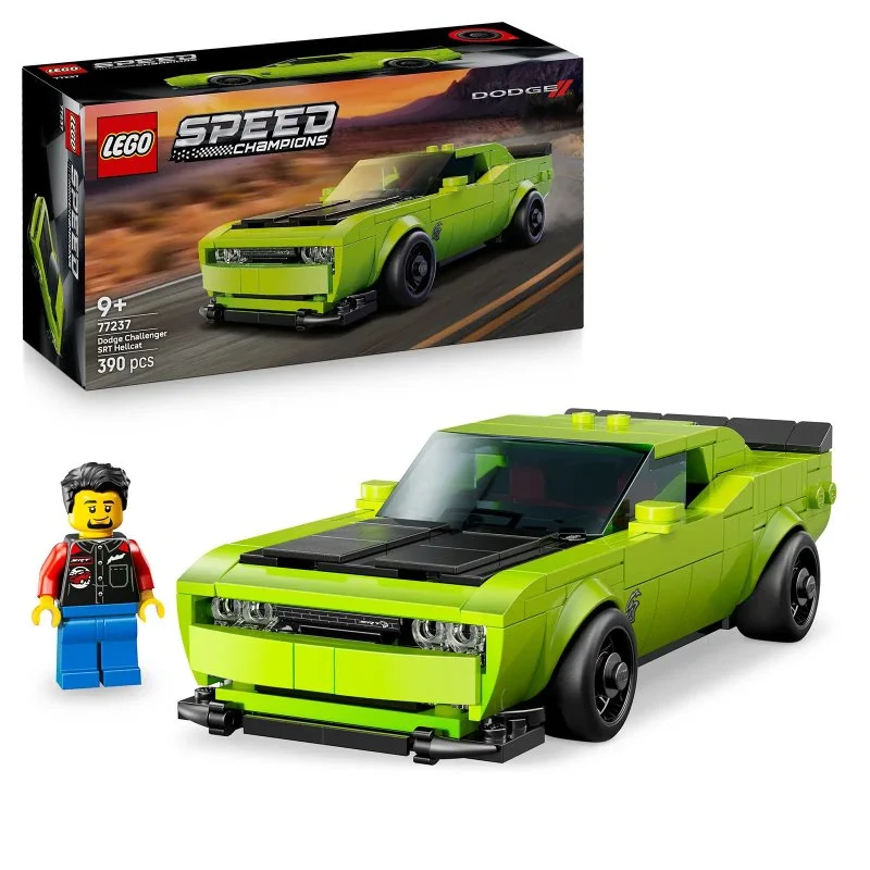 Speed Champions 77237 Carro desportivo Dodge Challenger SRT Hellcat