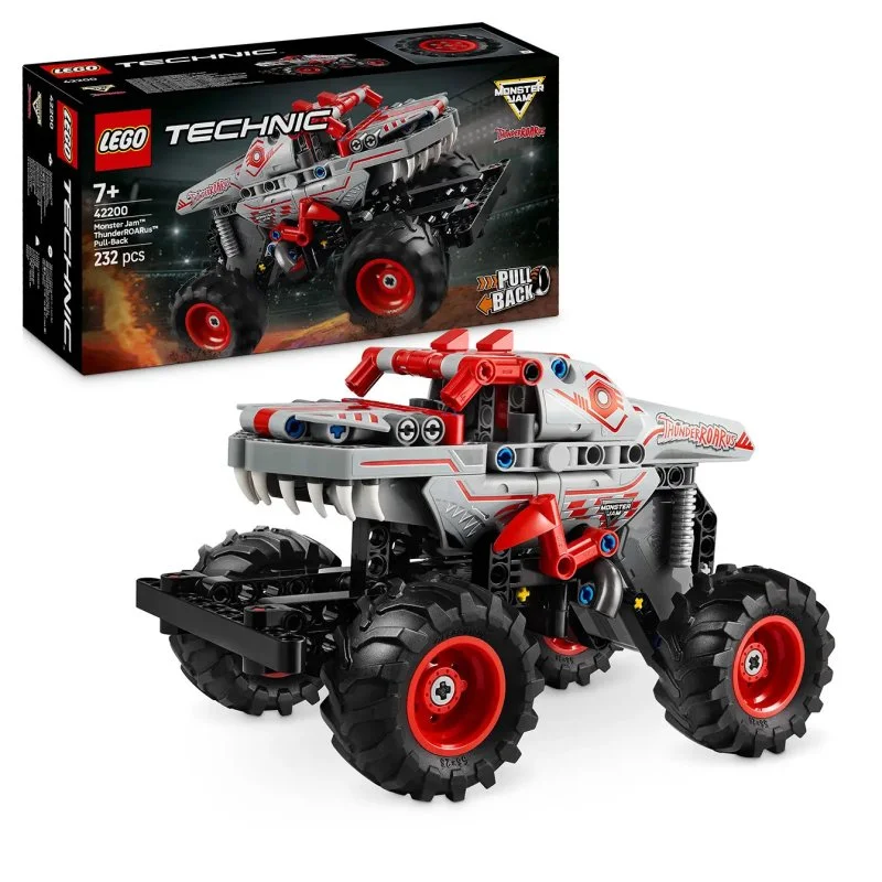 Technic 42200 Monster Jam™ ThunderROARus™ com motor de retrocesso