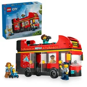 LEGO® City 60407 Ônibus turístico vermelho de dois andares