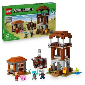 LEGO® Minecraft® 21278 Base dos Saqueadores e Devastador