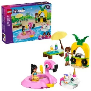 LEGO® Friends 42658 Diversão na piscina com um unicórnio e um flamingo