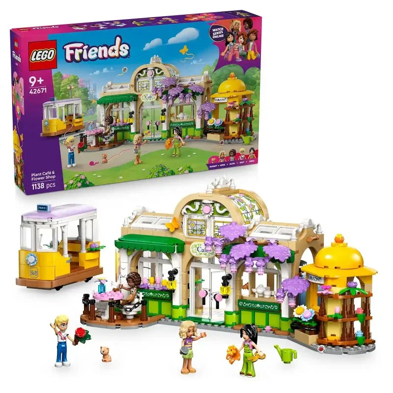 Friends 42671 Café repleto de plantas e loja de flores