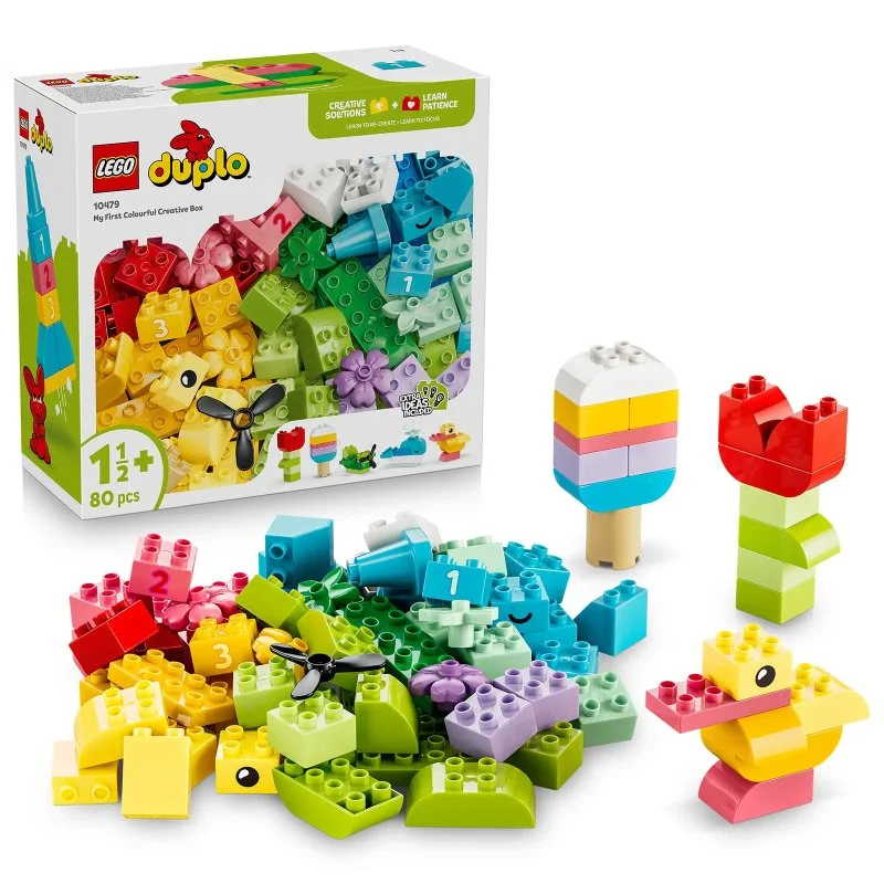 DUPLO® 10479 Caixa Criativa com Blocos Coloridos