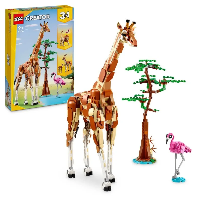 Creator 3 em 1 31150 Animais Selvagens do Safari