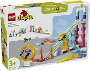 LEGO® DUPLO® 10478 Rampas criativas com carrinhos 3 em 1