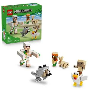 LEGO® Minecraft® 21592 Jóquei de Galinha e Ataque no Deserto