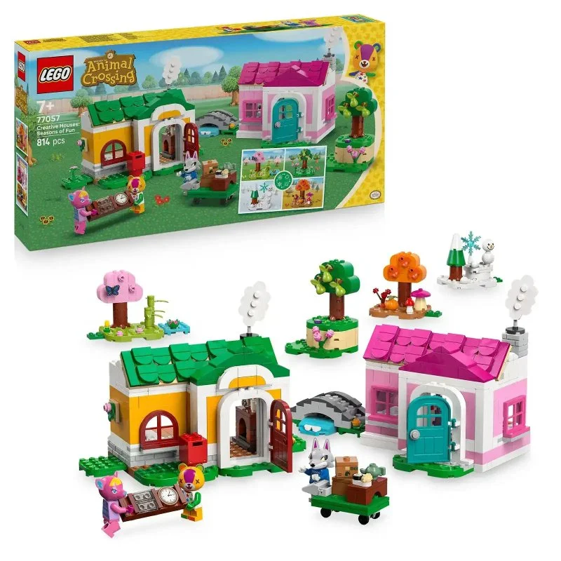 Animal Crossing™ 77057 Casas Criativas: Estações Divertidas