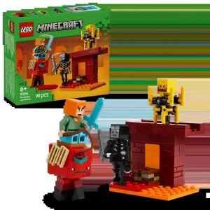 LEGO® Minecraft® 21266 Batalha de lava no Nether