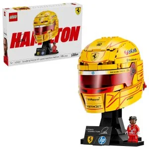 LEGO® Editions 43022 Capacete Lewis Hamilton da Scuderia Ferrari HP