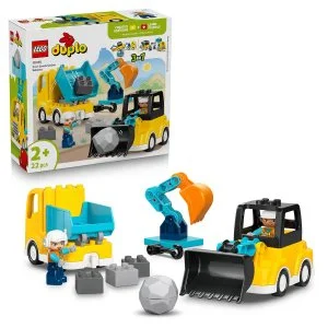 LEGO® DUPLO® 10475 Veículos de Construção 3 em 1