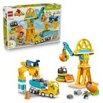 DUPLO® 10476 Estaleiro e veículos 3 em 1