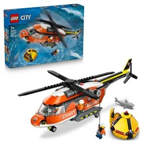 LEGO® City 60503 Helicóptero da Guarda Costeira