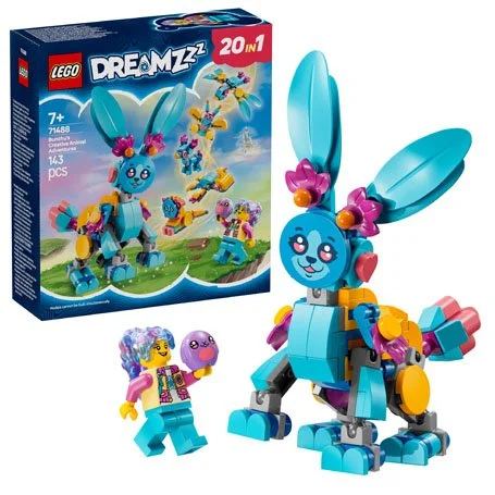 DREAMZzz™ 71488 Bunchu e Aventura Animal Criativa