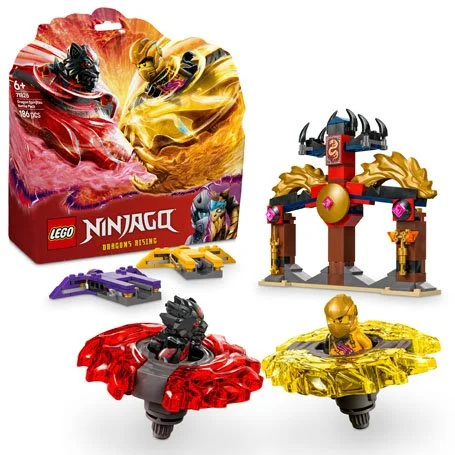NINJAGO® 71826 Pacote de Batalha de Spinjitzu do Dragão