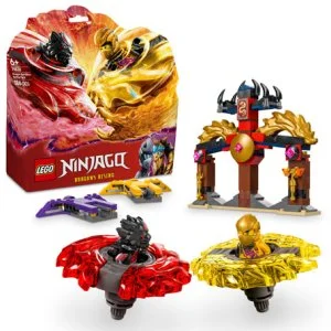 LEGO® NINJAGO® 71826 Pacote de Batalha de Spinjitzu do Dragão