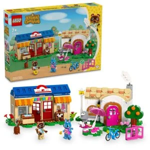 LEGO® Animal Crossing™ 77050 Nook's Cranny e a casa da Rosie