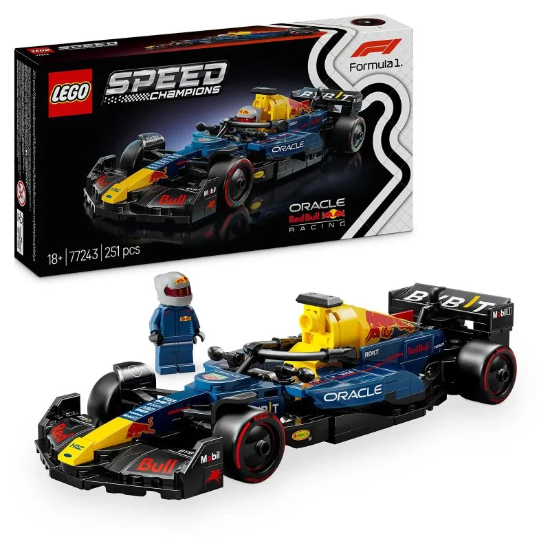 Speed Champions 77243 Carro de corrida Oracle Red Bull Racing RB20 F1®