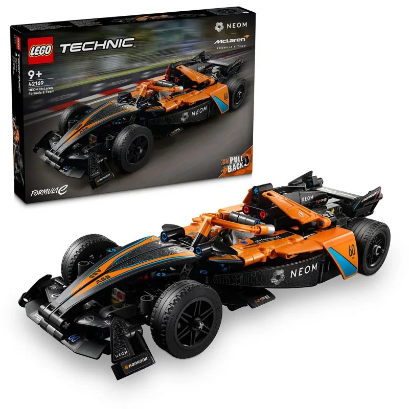 Technic 42169 NEOM McLaren Carro de Corrida da Fórmula E
