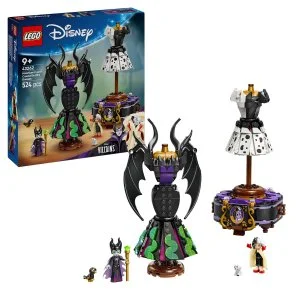 LEGO® │ Disney 43262 Vestidos da Malévola e da Cruella de Vil