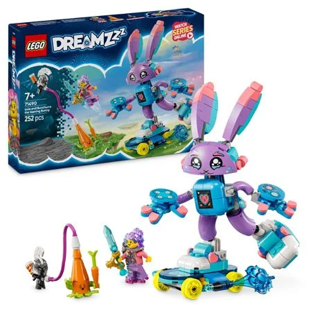DREAMZzz™ 71490 Izzie e o coelhinho de brincar Bunchurro