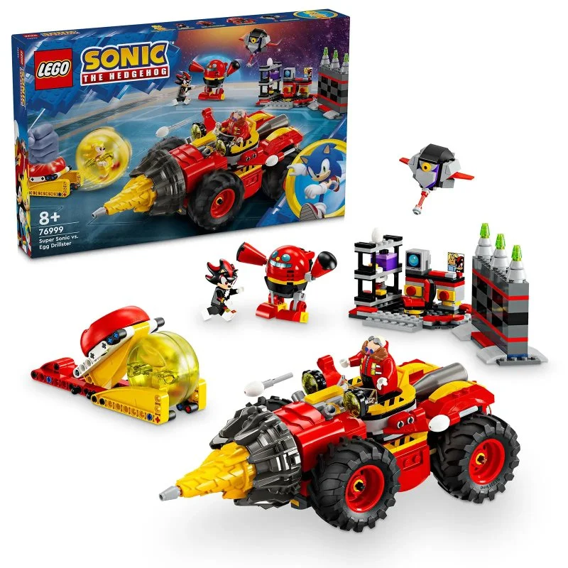 Sonic the Hedgehog™ 76999 Super Sonic contra Egg Drillster