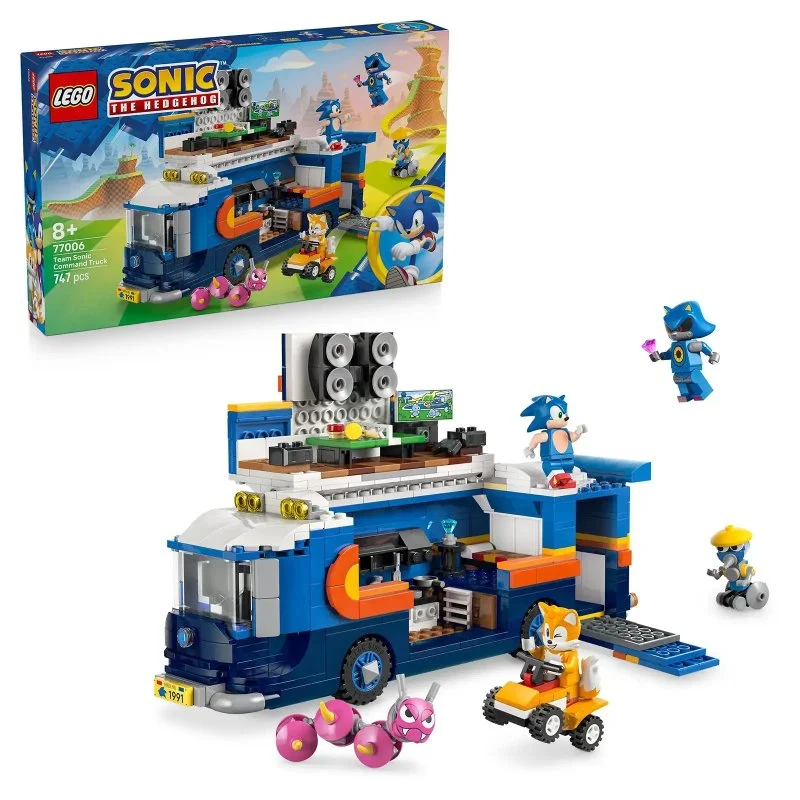 Sonic the Hedgehog™ 77006 Veículo de comando da equipa Sonic