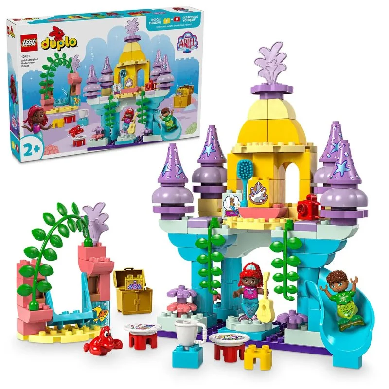 DUPLO® ǀ Disney 10435 Palácio Subaquático Mágico da Ariel