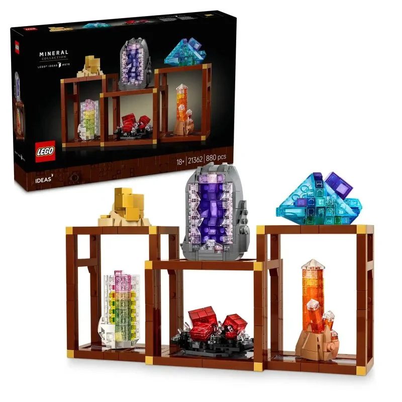 Ideas 21362 Coleção de Minerais