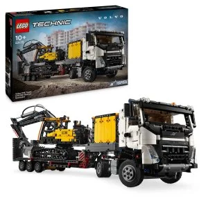 LEGO® Technic 42175 Camião Volvo FMX e escavadora elétrica Volvo EC230