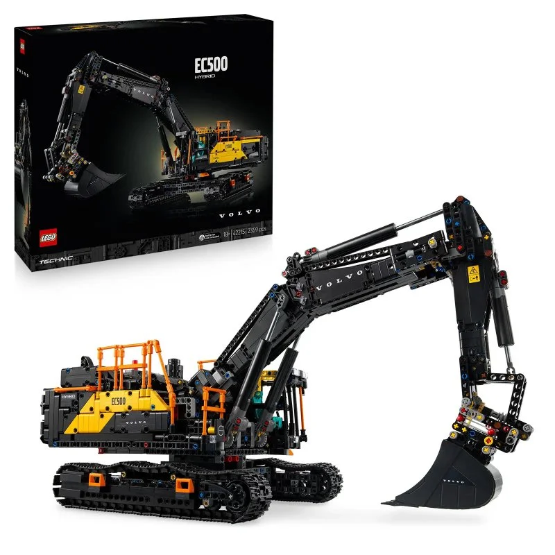 Technic 42215 Escavadora Volvo EC500 Hybrid