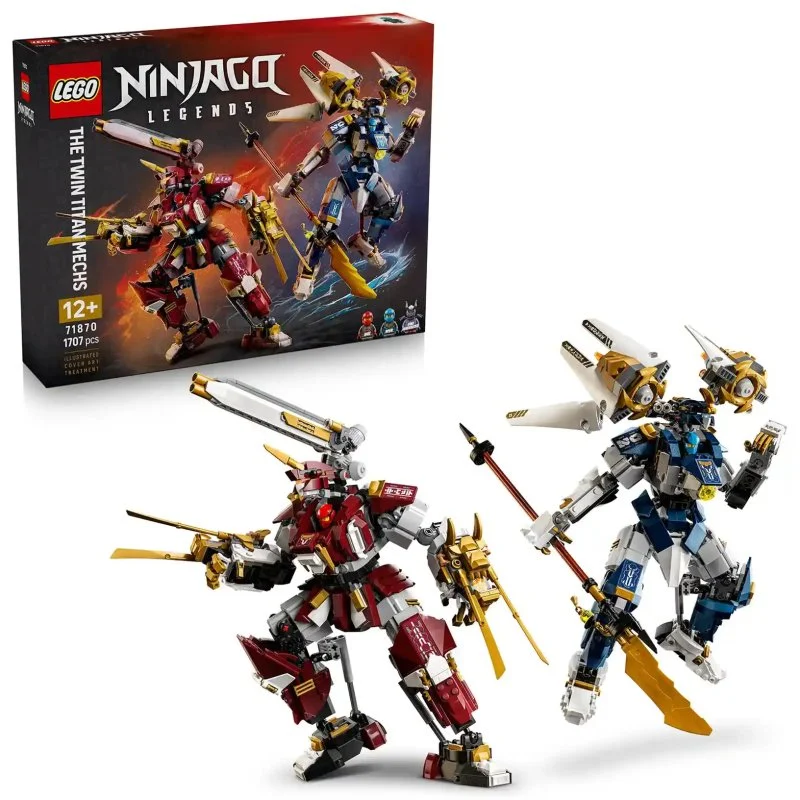 NINJAGO® 71870 Dupla de Robôs Titãs