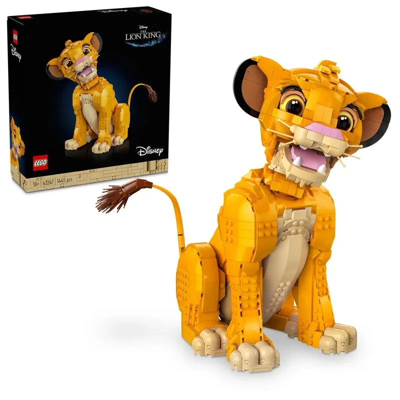 │ Disney 43247 Jovem Simba do Rei Leão