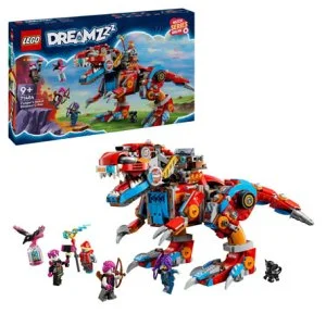 LEGO® DREAMZzz™ 71484 Cooper e o seu dinossauro robótico C-rex