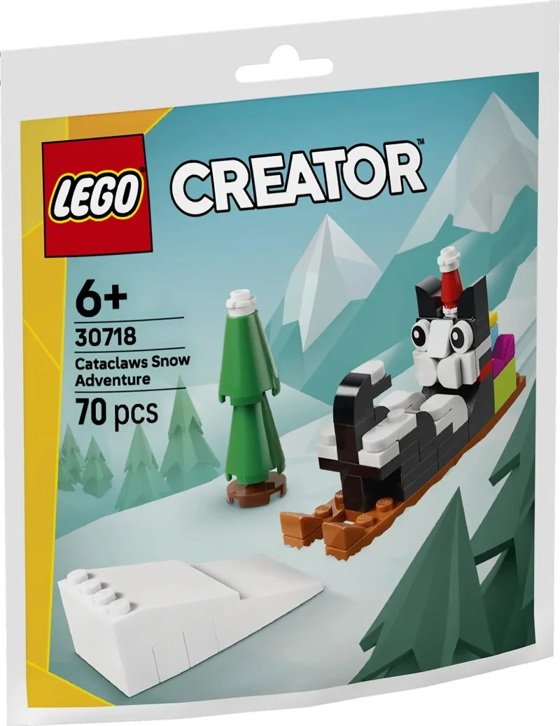 Creator 30718 Aventura na neve com a Gata Floco de Neve