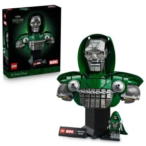 LEGO® ǀ Marvel 76345 Busto do Doutor Destino