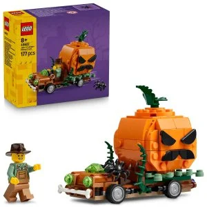 LEGO® Caminhonete com abóboras de Halloween, conjunto de construção criativo