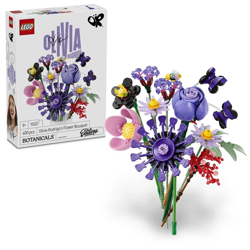 Botanicals e LEGO® Editions 11507 Buquê Olivia Rodrigo