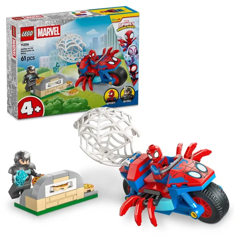 Marvel 11206 Spidey na Moto vs. Rhino
