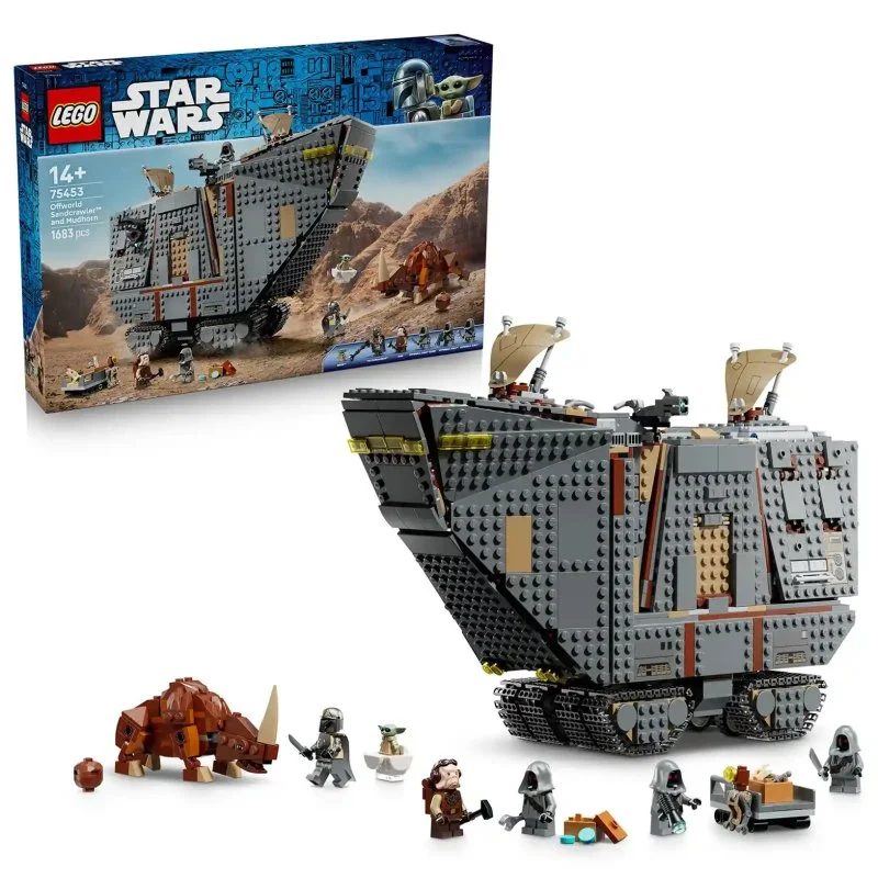 Star Wars™ 75453 Offworld Sandcrawler™ e Mudhorn