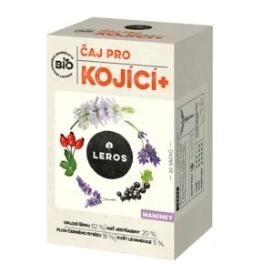 LEROS Chá para lactantes BIO - saquetas de infusão (20 x 2 g) - apoio à produção de leite materno