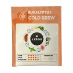 LEROS Mistura de ervas Eucalipto Cold Brew - saquetas de infusão (20 x 1,8 g) - para preparar chá gelado