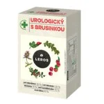 LEROS Chá de ervas urológico com arando-vermelho – saquetas de infusão (20 x 1,5 g) – promove a saúde das vias urinárias