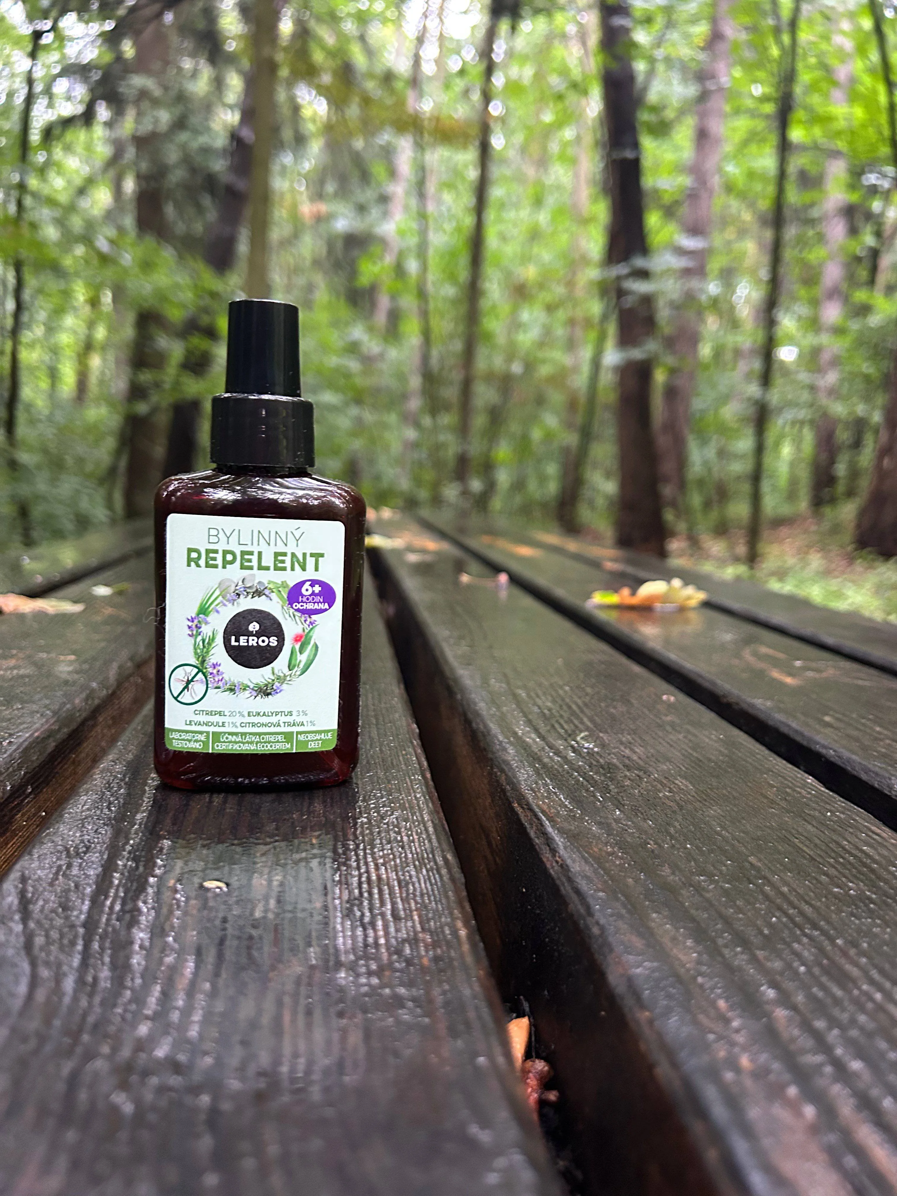 LEROS Repelente herbal (100 ml) - contra mosquitos e carraças
